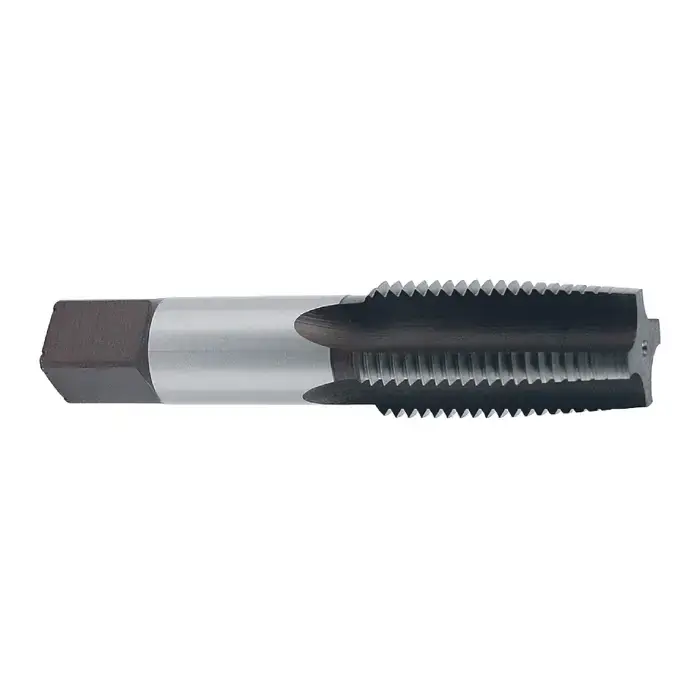 Premium REGAL 017868AS 1-7/8"-8 Size, H6 Thread Limit, Taper Chamfer, 6 Flute, Bright High Speed Steel, Right Hand Cut Straight Flute Hand Tap