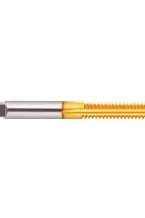 Weekend Sale REGAL 027782AS25 16mm-2.00mm Size, D7 Thread Limit, Bottoming Chamfer, 4 Flute, Bright High Speed Steel, Right Hand Cut Straight Flute Hand Tap