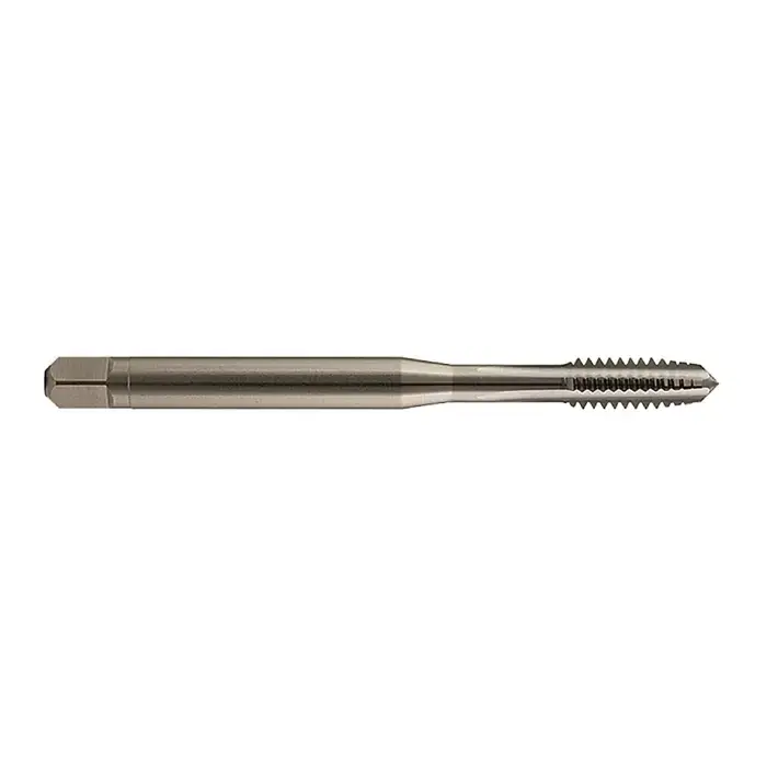 YMW 389618 3/8"-24 Size, H3 Thread Limit, Plug Chamfer, 4 Flute, Bright Vanadium High Speed Steel, Right Hand Cut Straight Flute Hand Tap Special Discount