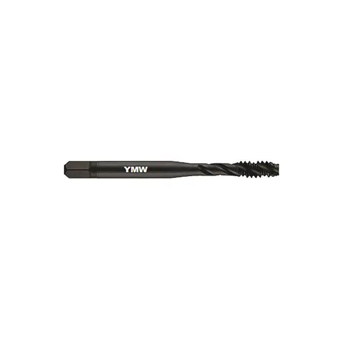 YMW 384005 6-32 Size, H3 Thread Limit, Bottoming Chamfer, 3 Flute, Black Oxide Vanadium High Speed Steel, Right Hand Cut Spiral Fluted Tap Time-Limited