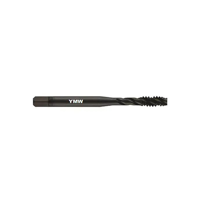 YMW 374028 M14-1.5 Size, D6 Thread Limit, Bottoming Chamfer, 3 Flute, Black Oxide Vanadium High Speed Steel, Right Hand Cut Spiral Fluted Tap Free Returns