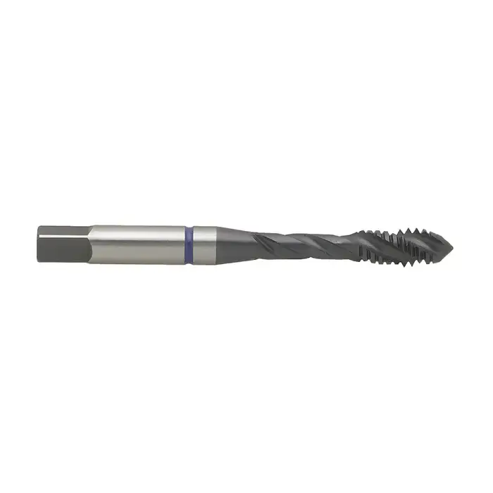 Brand New T&O 12-678-132 3/8"-24 Size, H3 Thread Limit, Modified/Semi Bottoming Chamfer, 3 Flute, AlTiN Vanadium High Speed Steel, Right Hand Cut Spiral Fluted Tap