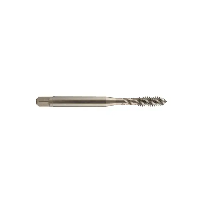 YMW M2.2-0.45 Size, D3 Thread Limit, Modified/Semi Bottoming Chamfer, 3 Flute, Bright Vanadium High Speed Steel, Right Hand Cut Spiral Fluted Tap Shop Now