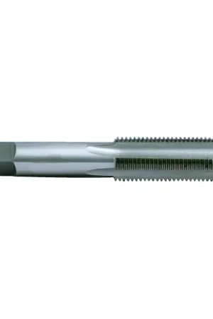 Affordable TTC 18-010-380 38mm-4.00mm Size, Taper Chamfer, Multiple Flute, Bright High Speed Steel, Right Hand Cut Straight Flute Hand Tap
