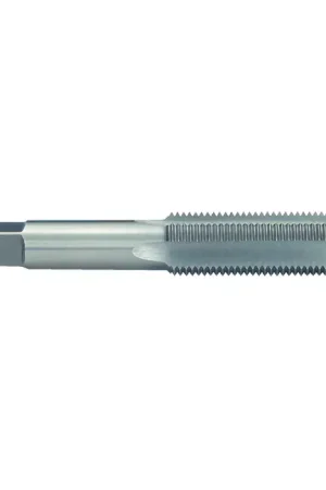 Weekend Sale TTC 18-020-175 18mm-1.00mm Size, Plug Chamfer, Multiple Flute, Bright High Speed Steel, Right Hand Cut Straight Flute Hand Tap