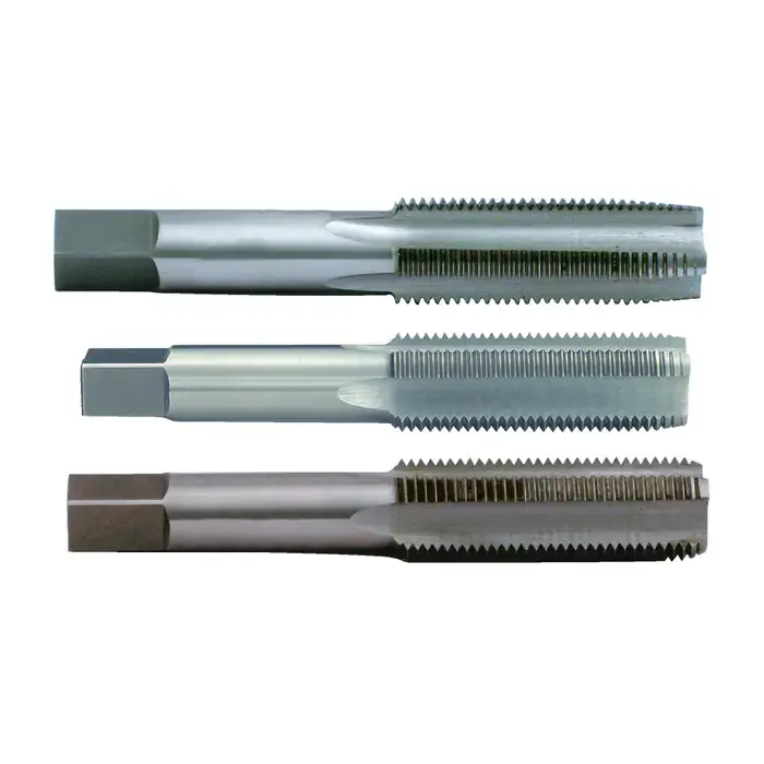 TTC 18-900-420 42mm-4.50mm Size, Set Of 1 Each Taper, Plug & Bottoming Chamfer, Multiple Flute, Bright High Speed Steel, Right Hand Cut Straight Flute Hand Tap Low Price