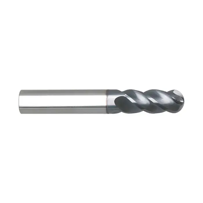 Sale NIAGARA N09427 7/16" Size, 7/8" LOC, 4 Flute, Solid Carbide Ball End Mill