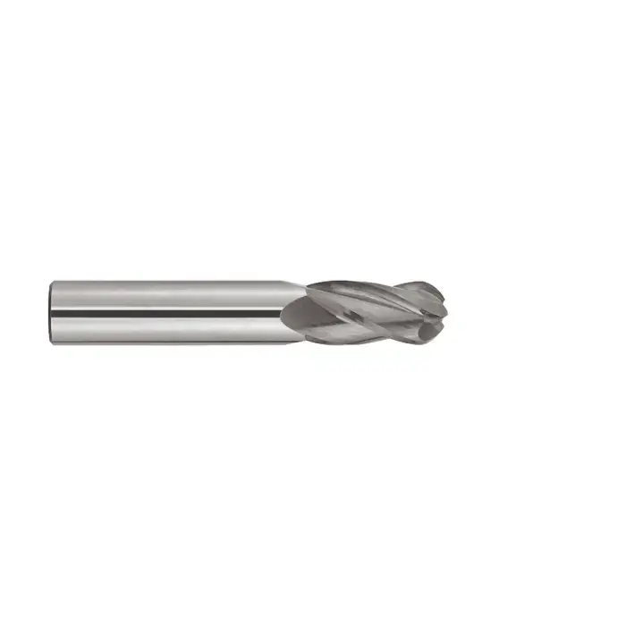 Best Price NIAGARA N56020 5/64" Size, 1/4" LOC, 4 Flute, Solid Carbide Ball End Mill
