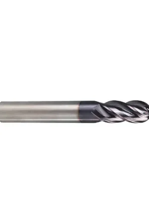 Top Rated M.A. FORD 17909370A 3/32" Size, 3/16" LOC, 4 Flute, Solid Carbide Ball End Mill