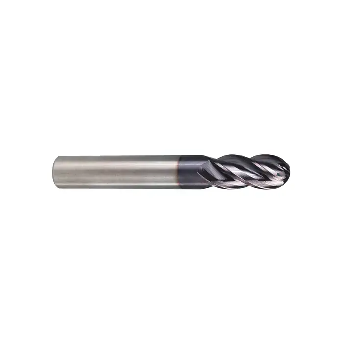 Top Rated M.A. FORD 17909370A 3/32" Size, 3/16" LOC, 4 Flute, Solid Carbide Ball End Mill