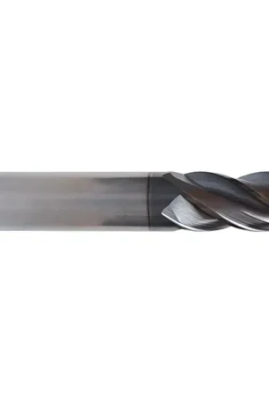 Top Rated M.A. FORD 27912510B 1/8" Size, 3/8" LOC, 4 Flute, Solid Carbide Ball End Mill