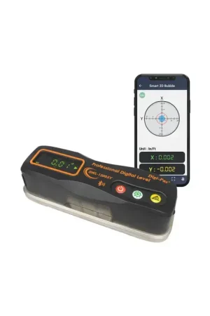 Flash Sale DIGI-PAS DWL-1300XY 0° - ±5.00° Range, 0.002"/ft. or 40 arcsec Resolution, Electronic Level