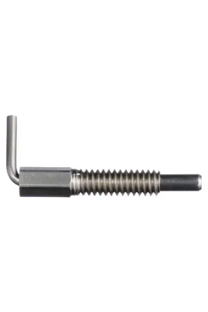 Deal VLIER SSFRNM10 M10x1.25 Thread Size, 46mm Thread Length, 6.4mm Plunger Dia., L-Handle Stainless Steel Hand Retractable Spring Plunger