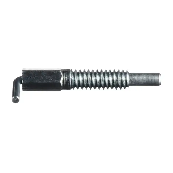VLIER FRNM12P M12x1.75 Thread Size, 28mm Thread Length, 8mm Plunger Dia., L-Handle Steel Hand Retractable Spring Plunger Exclusive Offer