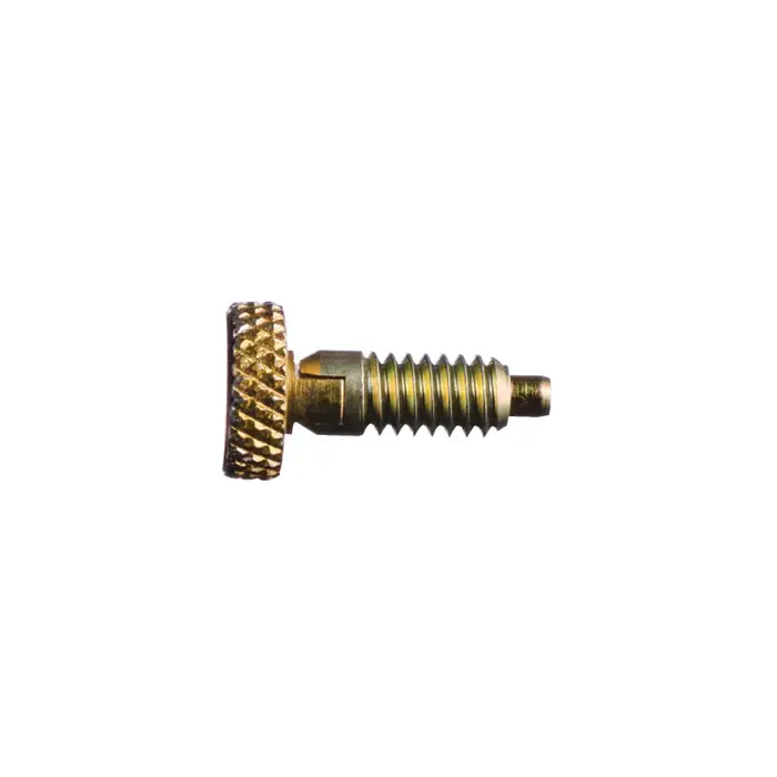Luxury VLIER SLFH375P 3/8"-16 Thread Size, 3/4" Thread Length, 0.186" Plunger Dia., Knurled Steel Hand Retractable Spring Plunger