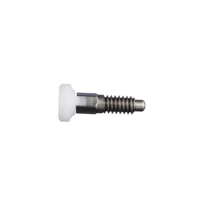 New Arrival VLIER SPRTL500 1/2"-13 Thread Size, 1.18" Thread Length, 0.310" Plunger Dia., Knob Handle Stainless Steel Hand Retractable Spring Plunger