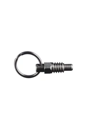 VLIER SPRSNM16P M16x2.0 Thread Size, 14.22mm Thread Length, 10mm Plunger Dia., Stubby Pull Ring Stainless Steel Hand Retractable Spring Plunger High Quality