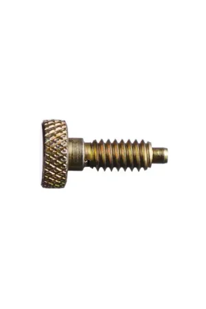 VLIER SL250 1/4"-20 Thread Size, 1/2" Thread Length, 0.123" Plunger Dia., Knurled Steel Hand Retractable Spring Plunger Authentic