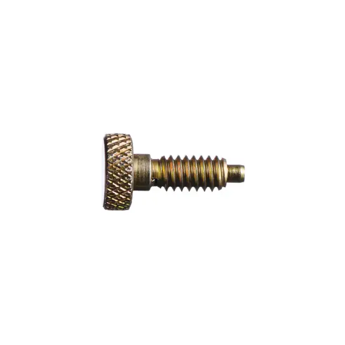 VLIER SL250 1/4"-20 Thread Size, 1/2" Thread Length, 0.123" Plunger Dia., Knurled Steel Hand Retractable Spring Plunger Authentic