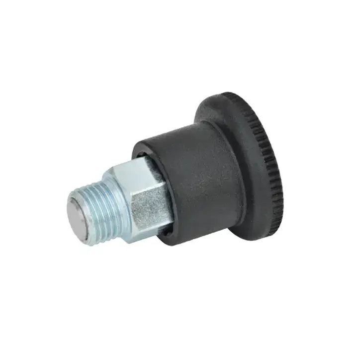 J.W. WINCO 8XRM6 M8x0.75 Thread Size, 5mm Plunger Dia., 21mm Handle Dia. Indexing Plunger Best Seller