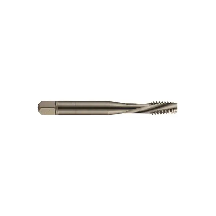 Order Now YMW 387664 3/8"-24 Size, H6 Thread Limit, Modified/Semi Bottoming Chamfer, 3 Flute, Nitride Surface Toughening Treatment Vanadium High Speed Steel, Right Hand Cut Spiral Fluted Tap