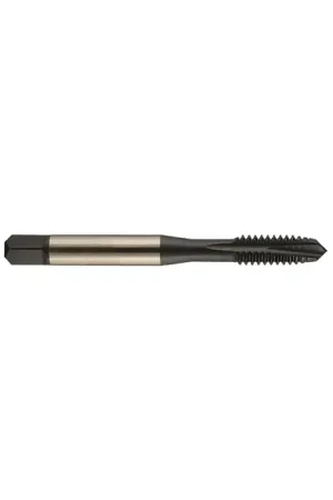 YMW 385537TIN 8-32 Size, H5 Thread Limit, Plug Chamfer, 3 Flute, TiN Vanadium High Speed Steel, Right Hand Cut Spiral Pointed Tap Premium