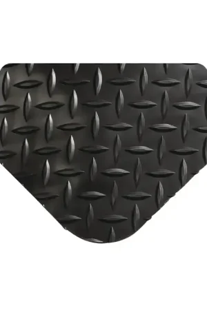Budget WEARWELL 495.916x3x5BK 9/16" Thickness, 5‘ Length, Black Color Antifatigue Matting
