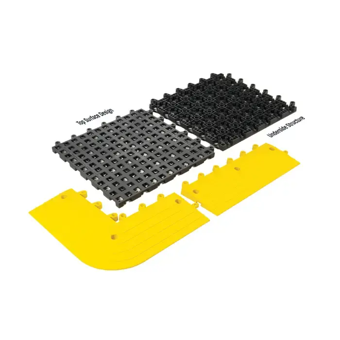 Grab Now WEARWELL 560.78x6x18YL-CS10 7/8" Thickness, Yellow Color Antifatigue Matting