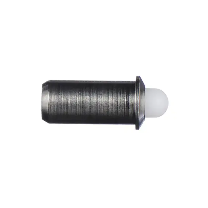 VLIER DSPFP59 0.332" Plunger Dia., 10.100" Body Length, Yes Flanged Stainless Steel Press Fit Spring Plunger Luxury