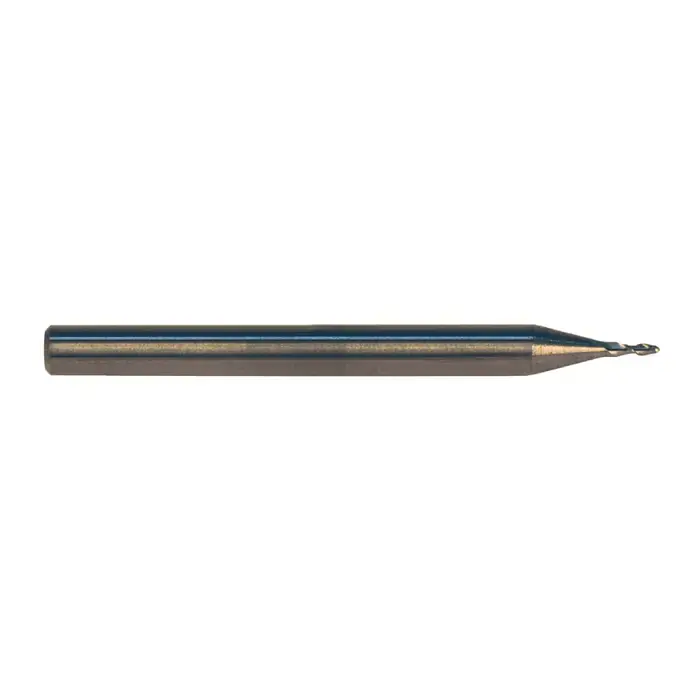 RUSHMORE USA 100208 1/32" Size, 3/32" LOC, 2 Flute, Solid Carbide Ball End Mill Buy Today