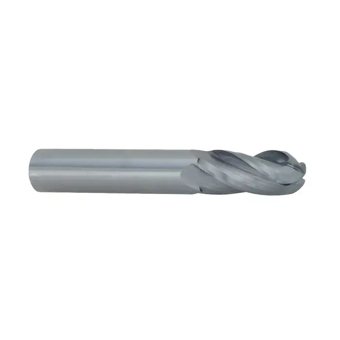 Save Now RUSHMORE USA 103504 5/32" Size, 9/16" LOC, 4 Flute, Solid Carbide Ball End Mill