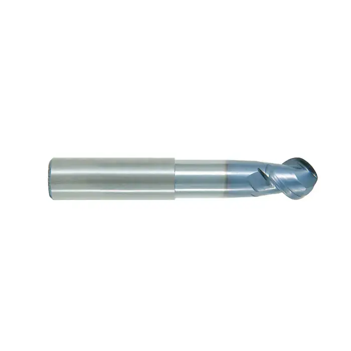 T&O 20-101-448 3/4" Size, 5/8" LOC, 2 Flute, Solid Carbide Ball End Mill Crafted