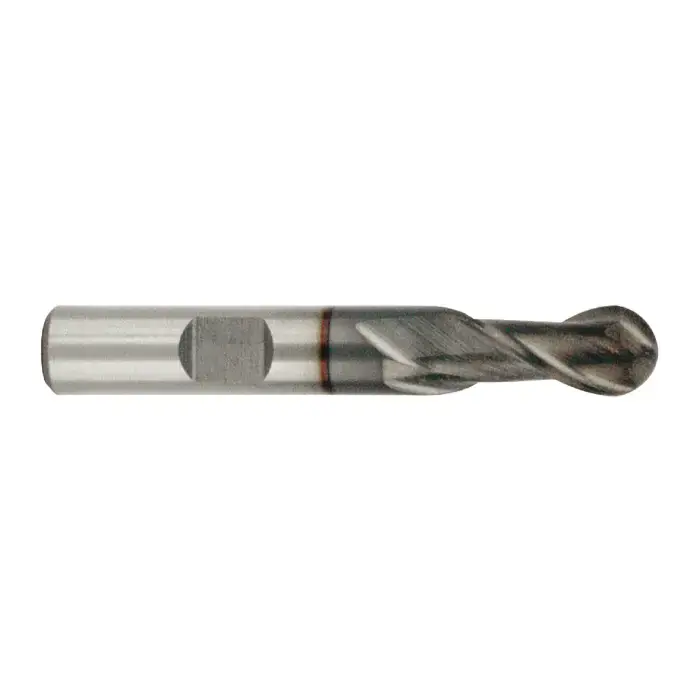 Buy Online WELDON 27660 3/4" Size, 1-5/8" LOC, 2 Flute, M42 8% Cobalt Ball End Mill