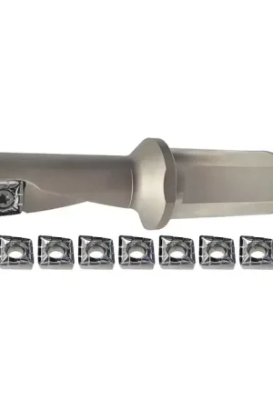 AKUMA - AKMT.10R.2.25 SET W/ INS UT10N - Turning Multi-Tool Holder Set with Inserts Instant Buy
