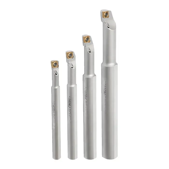 Direct From Factory TERRA CARBIDE CCMT2(1.5)_ STD NECK SET W/APC5T INS - SCLCR Multi-Holders Boring Bar Set, Right Hand