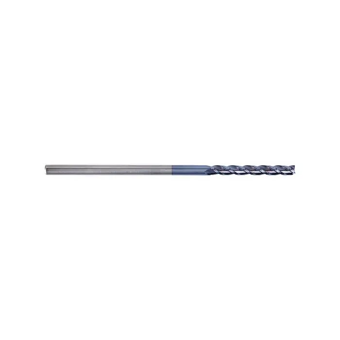 Fresh Stock KEO 930 Solid Carbide End Mill, Ø1/4 x 2, 8x Reach Length, 3 Flute, 6xD Flute Length, Square, AlTiN Coated