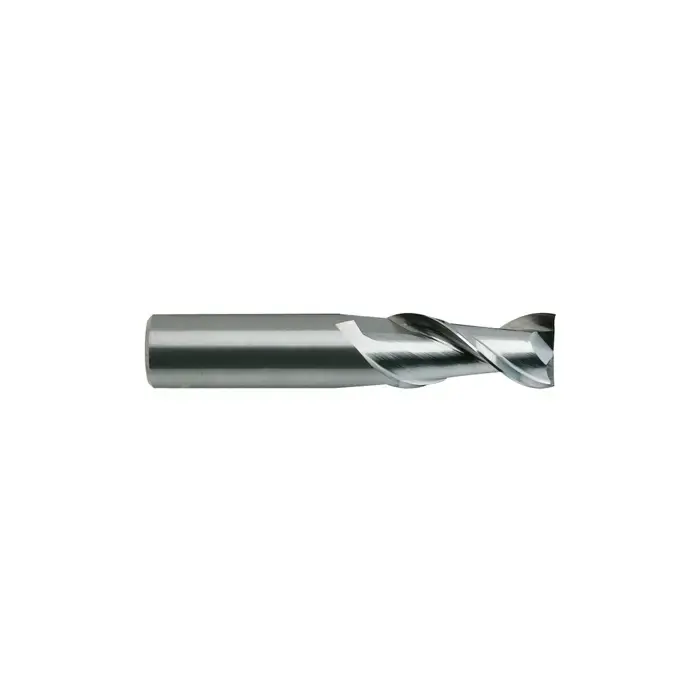 Factory Price YG1 02573TN 1/4" Size, 1-1/8" LOC, 2 Flute, TiN Solid Carbide 2 Flute Finishing End Mill