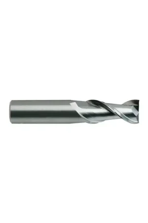 Authentic YG1 02579TE 5/16" Size, 1-1/8" LOC, 2 Flute, TiAIN Solid Carbide 2 Flute Finishing End Mill