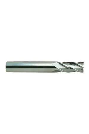 Budget YG1 07558-015R 1/8" Size, 1/2" LOC, 0.015" Radius, 4 Flute, Solid Carbide Finishing End Mill