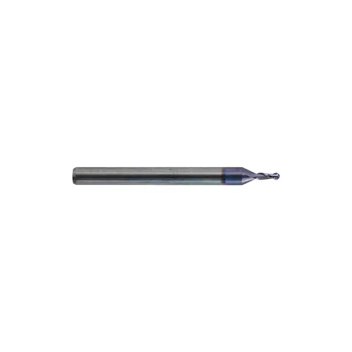 Buy Online KEO 930 Solid Carbide End Mill, Ø.005 x .015, 2 Flute, Standard Length, Ballnose, AlTiN Coated