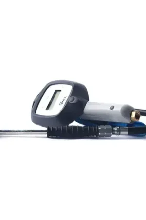 Free Returns PCL DAC1A031N Accura 1 Digital Tire Inflator, 21" Hose, Twin Angled Chuck