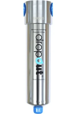 Place Order PCL PDO300S 1/2 inch Stainless Steel Dropout Water Separator with a 450 L/Min (15.9 Cfm)