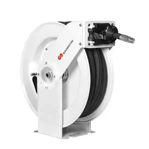 Affordable Samson 505 550 - Full Metal Reel HD Double Pedestal Hose Reel