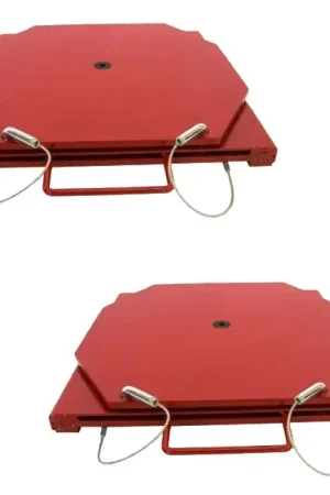 QSP 25-140 Pair of Wheel Alignment Passenger Mild Steel Turnplates Cheap