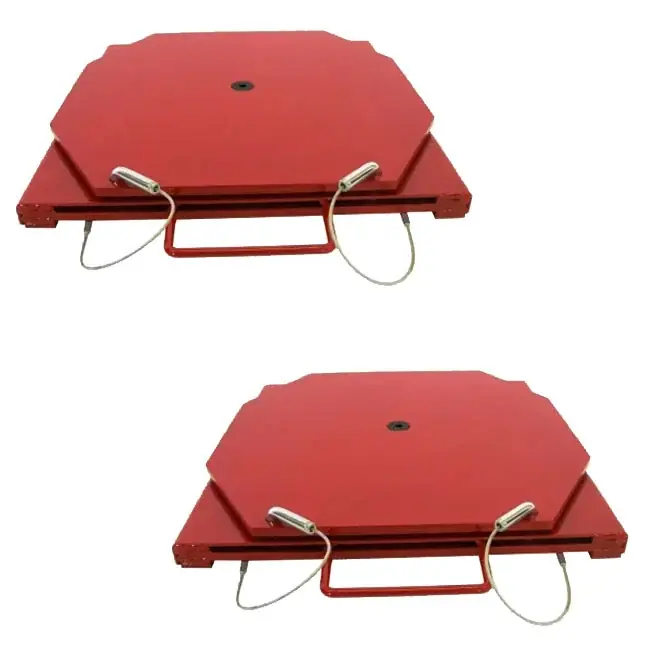 QSP 25-140 Pair of Wheel Alignment Passenger Mild Steel Turnplates Cheap