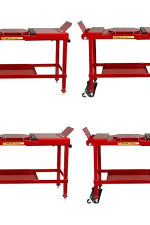 Reduced Price QSP RB-24 Rolling Compensation Alignment Stand (Set of 4)