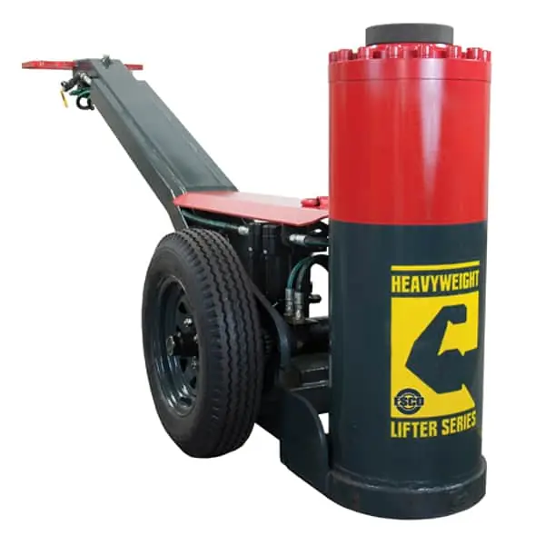 Express Delivery ESCO ESJ-250-27 HEAVYWEIGHT LIFTER Jack, Air/Hydraulic (250 Ton, Min Height 27")