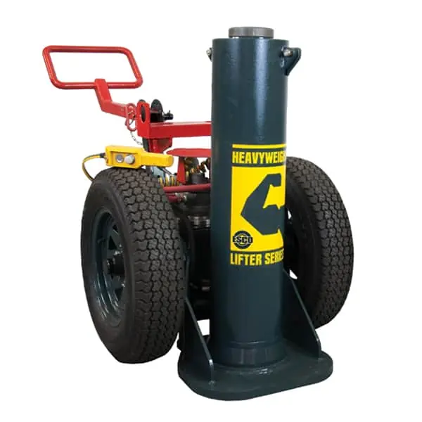 ESCO EJR-150-38 HEAVYWEIGHT LIFTER Jack, "Champ", Air/Hydraulic (150 Ton, Min Height 38") Budget