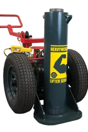 In Demand ESCO EJR-150-27 HEAVYWEIGHT LIFTER Jack, "Champ", Air/Hydraulic (150 Ton, Min Height 27")