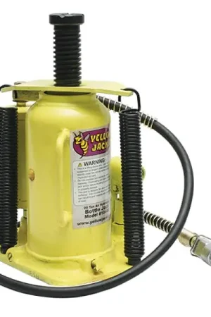 ESCO 10446 YELLOW JACKIT 20 Ton Air/Hydraulic Bottle Jack Same Day Shipping